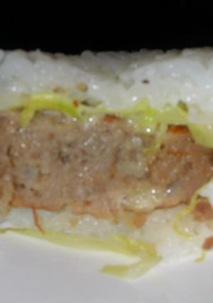 ３分でライスバーガーおにぎり♪-レシピのメイン写真