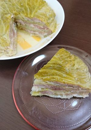 豚肉ときゃべつのバター蒸し♪-レシピのメイン写真