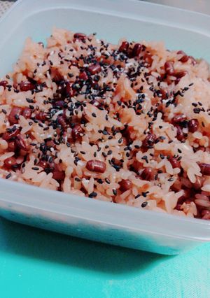 炊飯器で!簡単お赤飯!(3合分)-レシピのメイン写真