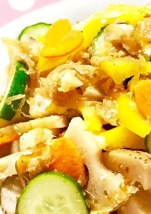レンコンサラダ-レシピのメイン写真