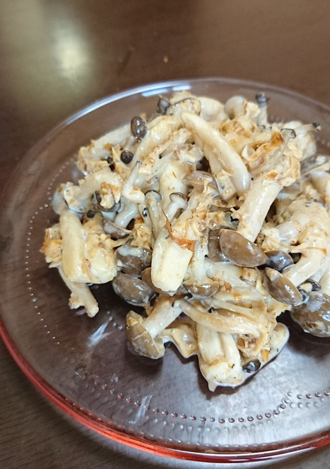しめじのおかかマヨ和え♪-レシピのメイン写真
