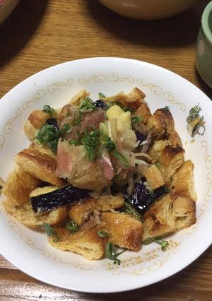 ナスと油揚げのバカタレ焼きびたし-レシピのメイン写真