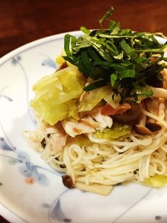 梅ささみのさっぱりそうめんチャンプルー-レシピのメイン写真