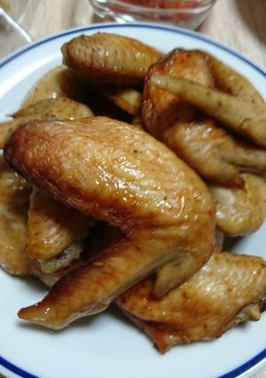 手羽先のオーブン焼きにんにく醤油★-レシピのメイン写真