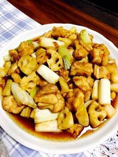 蓮根と鶏肉の甘辛炒め-レシピのメイン写真