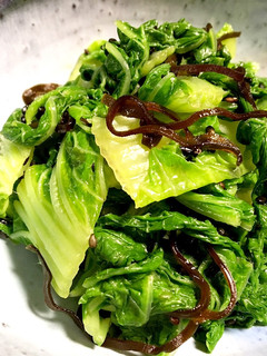 5分で簡単♪白菜の塩昆布サラダ-レシピのメイン写真