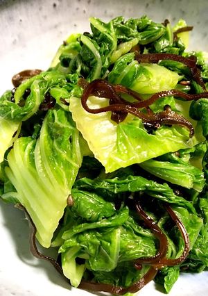 5分で簡単♪白菜の塩昆布サラダ-レシピのメイン写真