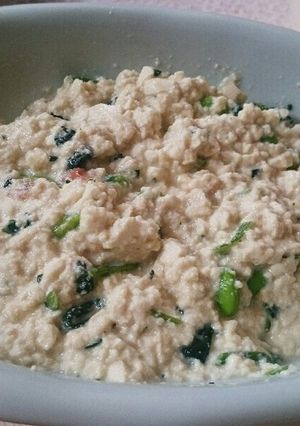 ほうれん草と枝豆の白和え-レシピのメイン写真