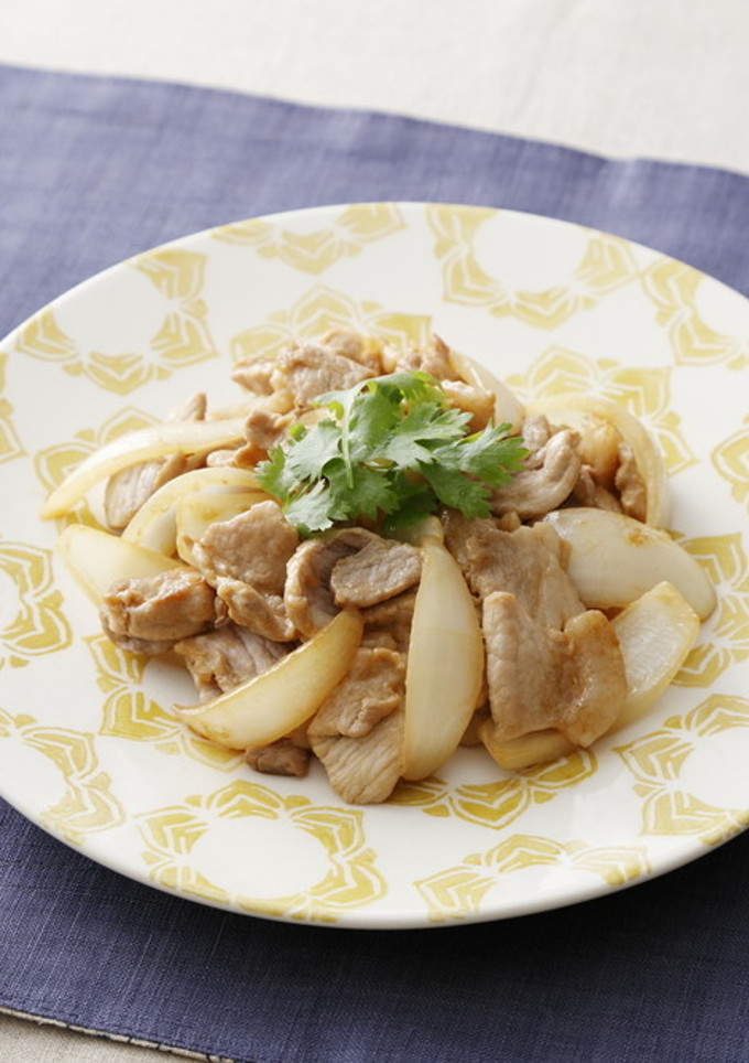 豚肉と玉ねぎのオイマヨ炒め-レシピのメイン写真