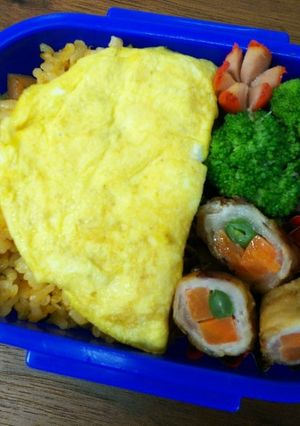 2017/8/9年少弁当-レシピのメイン写真