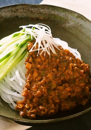 ジャージャー麺風マロニー(低アレルゲン)-レシピのメイン写真