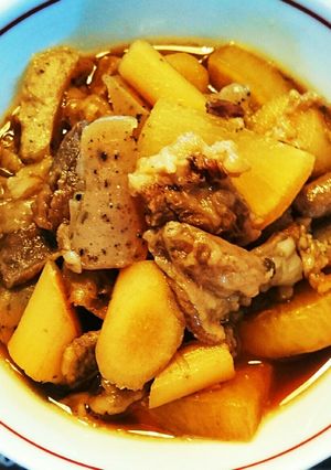 圧力鍋でトロトロ✨牛スジの煮込み-レシピのメイン写真