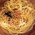 あっさり!納豆と梅の和風パスタ