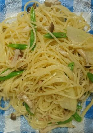 ツナ入りペペロンチーノ-レシピのメイン写真