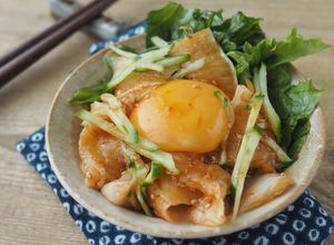 箸が止まらない！えんがわユッケ-レシピのメイン写真