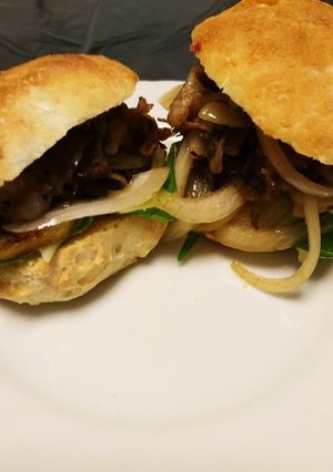 牛肉バーガー-レシピのメイン写真