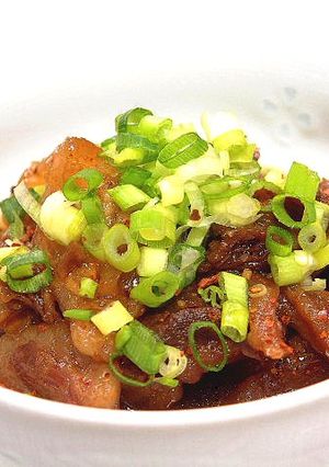 圧力鍋で！牛すじの煮込み-レシピのメイン写真