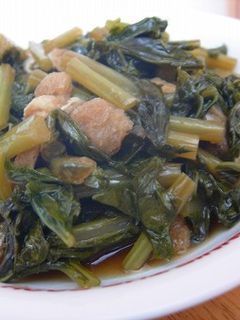 大根の葉と油揚げの煮物-レシピのメイン写真