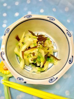 セロリと酢昆布の和え物-レシピのメイン写真