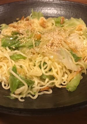 レタスと桜海老の塩焼きそば-レシピのメイン写真