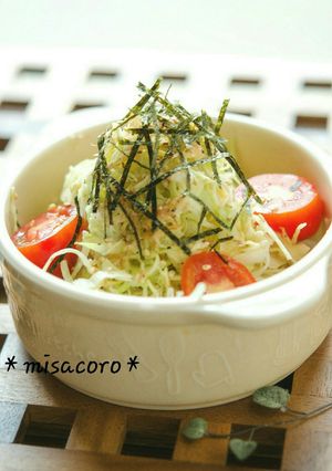 m千切りキャベツのマヨポンサラダ-レシピのメイン写真