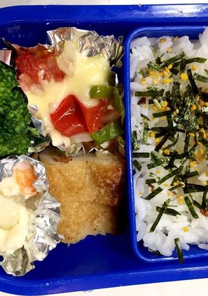 子供のお弁当(イカフライ)-レシピのメイン写真