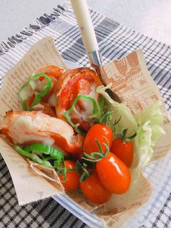 簡単ピザトースト-レシピのメイン写真