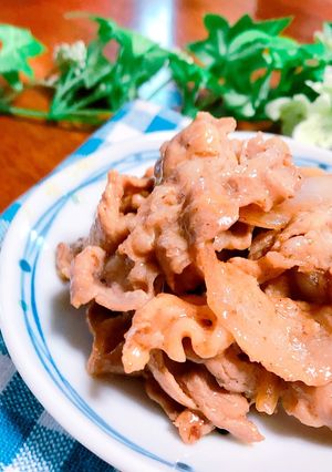 サッパリ旨い♡豚肉のマヨポン炒め-レシピのメイン写真