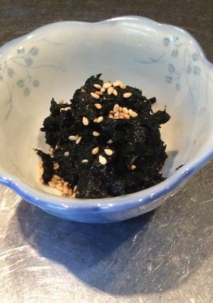 おつまみにおにぎりに自家製海苔の佃煮-レシピのメイン写真