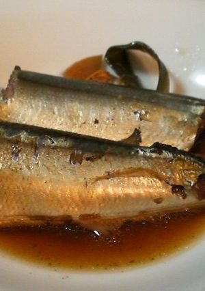 骨まで食べられる!!さんまの黒酢煮-レシピのメイン写真