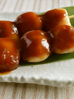 江戸甘味噌のみたらし風団子-レシピのメイン写真