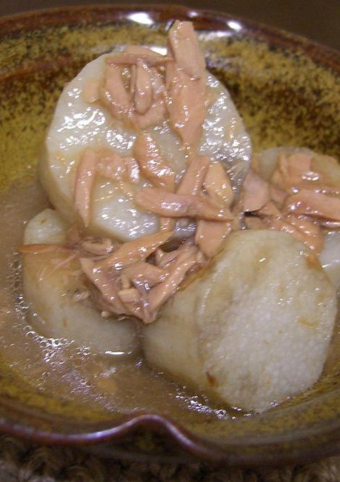 簡単！速攻！山芋とツナの煮物-レシピのメイン写真