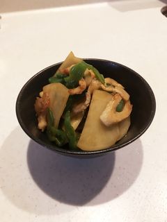 じゃがいもとピーマンのきんぴら-レシピのメイン写真