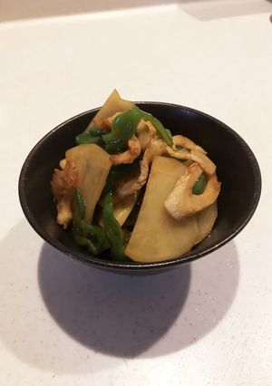 じゃがいもとピーマンのきんぴら-レシピのメイン写真
