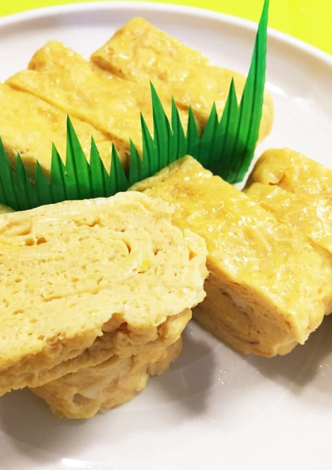 簡単!しっとりふわふわ厚焼き玉子-レシピのメイン写真