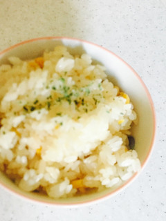 コーン炊き込みご飯を作ろうとして!-レシピのメイン写真