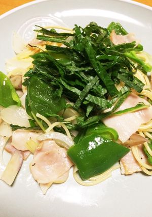 超簡単 夏の大葉さっぱりパスタ-レシピのメイン写真