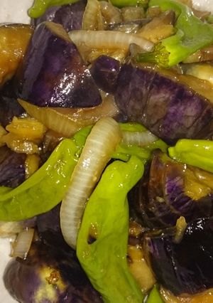 茄子とししとうの炒め煮-レシピのメイン写真