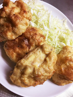 お豆腐でフワフワっ♪ヘルシーナゲット!-レシピのメイン写真