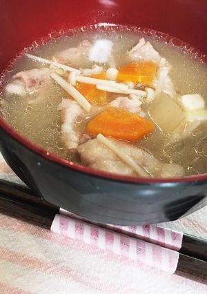 簡単*ふりだしで豚汁*-レシピのメイン写真