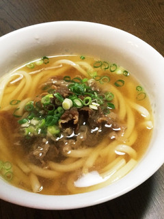 肉うどん-レシピのメイン写真