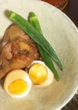 らっきょう酢で手羽元のすっぱ煮-レシピのメイン写真