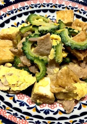 時短！厚揚げでゴーヤチャンプルー-レシピのメイン写真