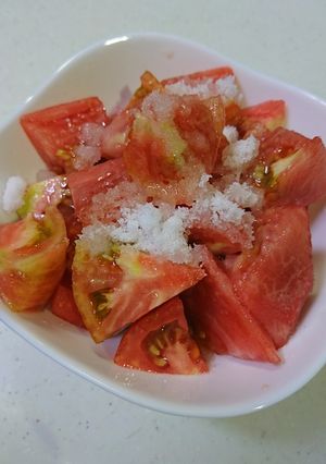 お手軽トマトのスイーツ-レシピのメイン写真