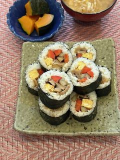 恵方巻 田舎巻き寿司-レシピのメイン写真