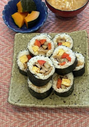恵方巻 田舎巻き寿司-レシピのメイン写真