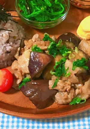 母から伝授♡豚バラ肉となすのポン酢炒め-レシピのメイン写真