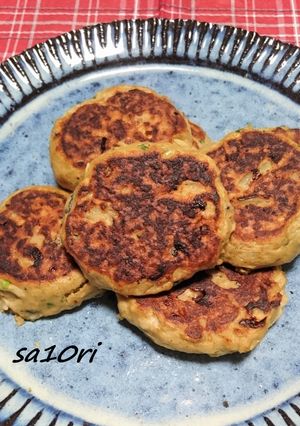 カレー香るいわしとはんぺんのハンバーグ!-レシピのメイン写真