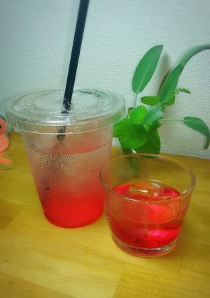 常温OK シソ酢☆ジュースやシロップに-レシピのメイン写真