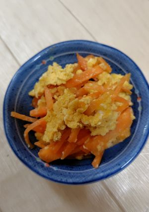 白だしで一発！簡単にんじんシリシリ-レシピのメイン写真